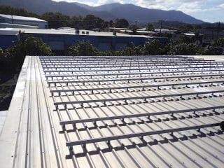 L feet roof system